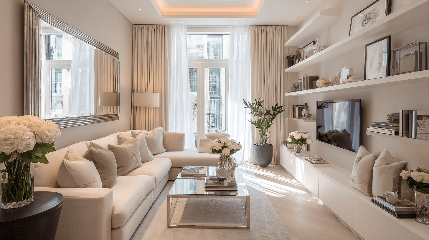 luxurious small living room