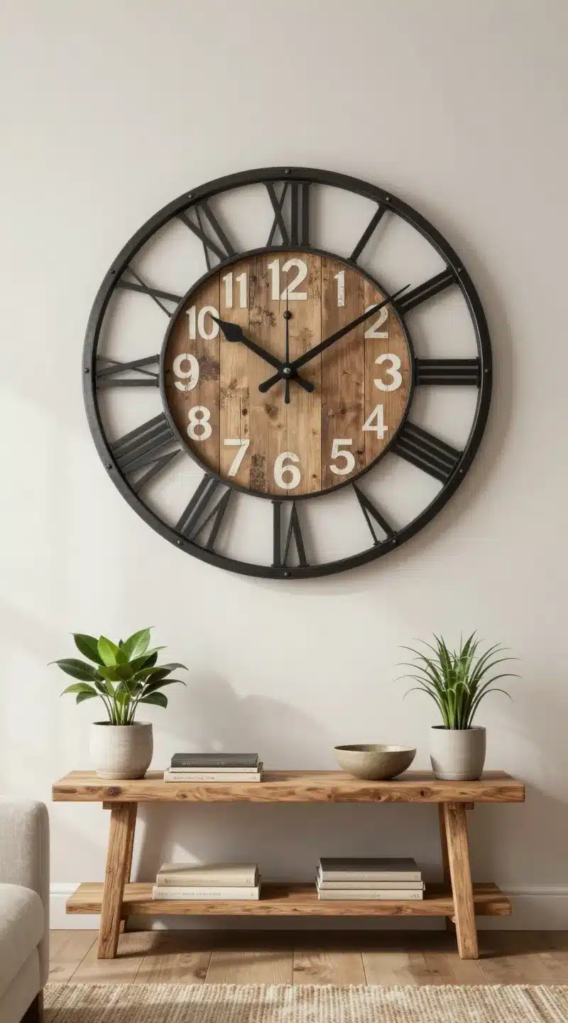 Oversized Clocks With Character