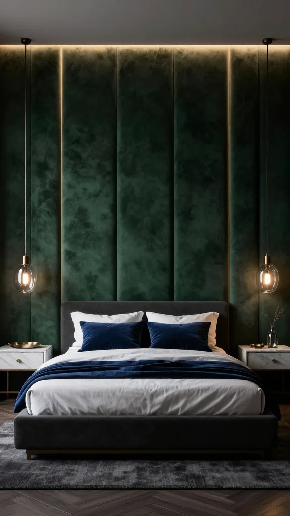 Moody Velvet Wrap With Integrated Lighting