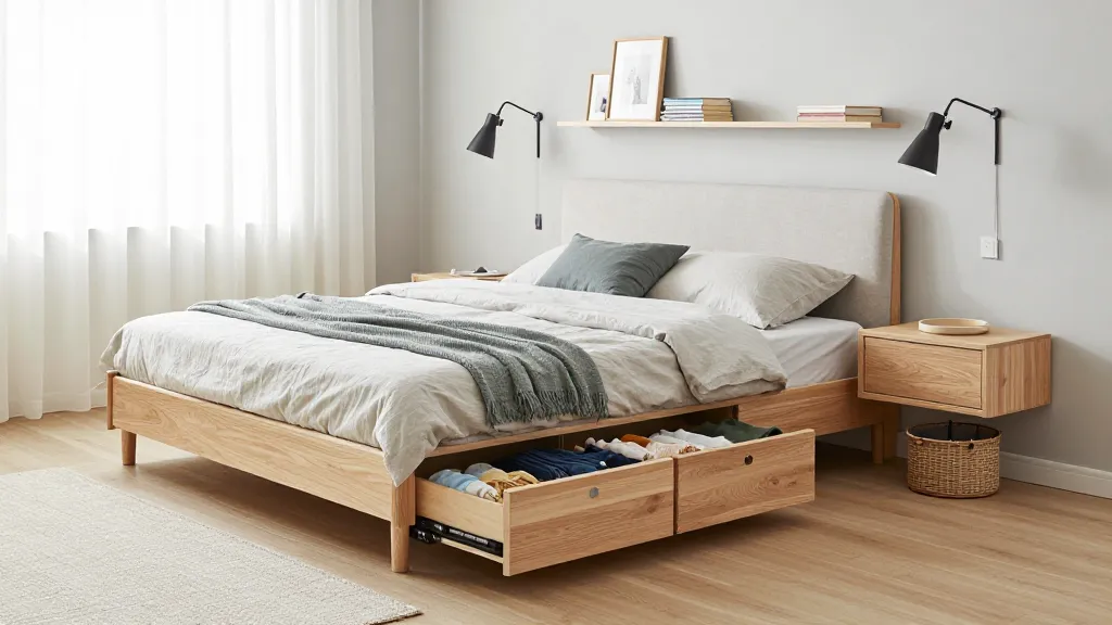 Soft-Scandi Cocoon With Underbed Drawers