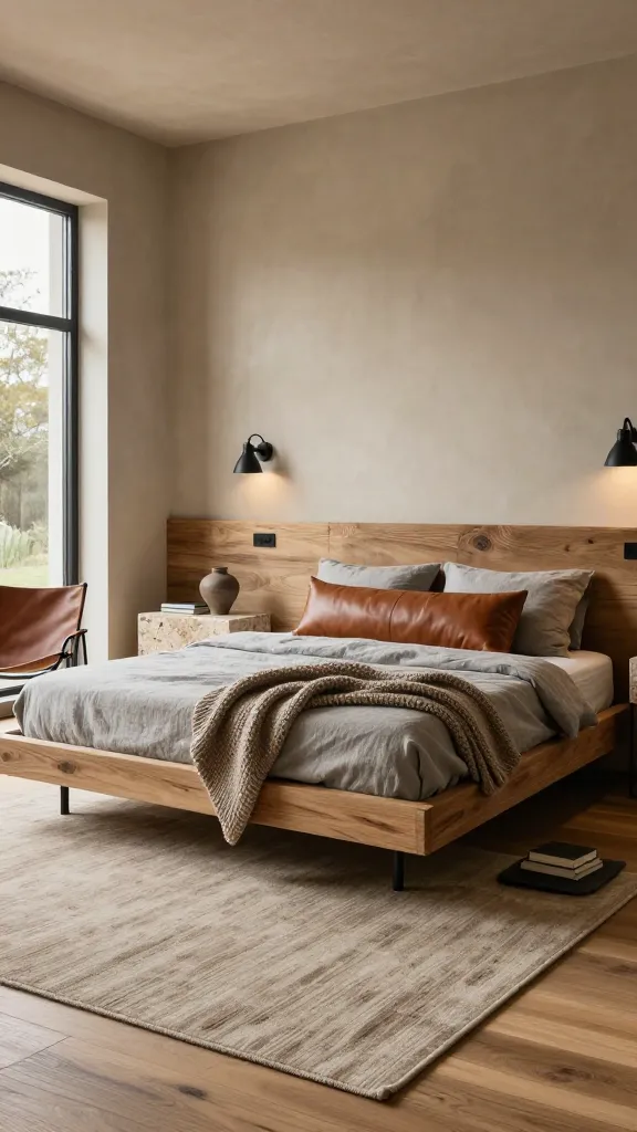 Modern Rustic With Chunky Knit and Stone
