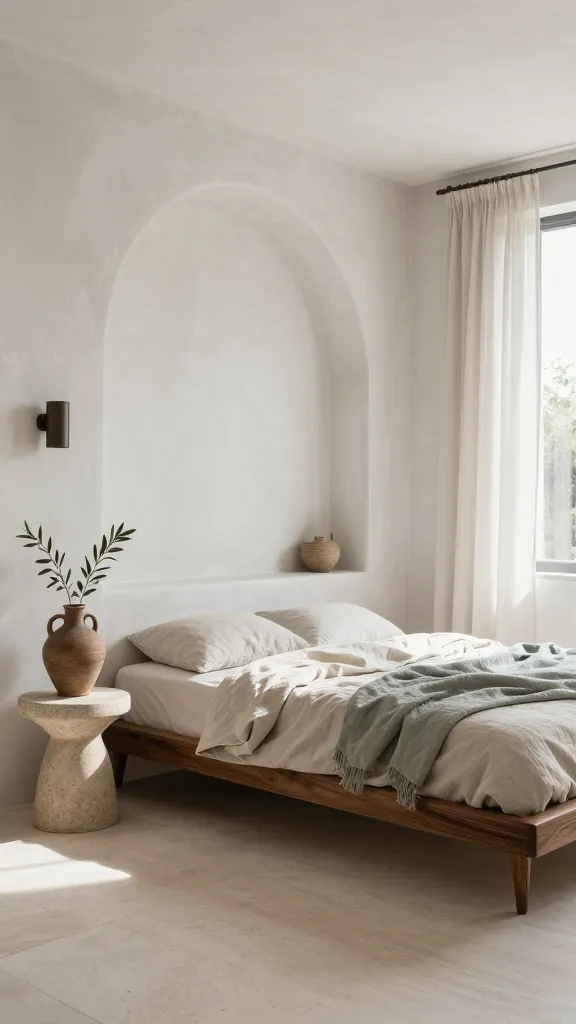 Mediterranean Minimal With Arches and Limewash